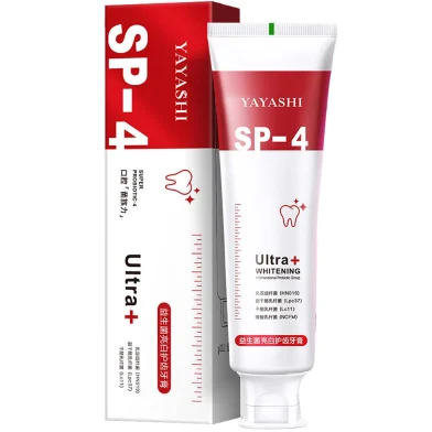 Yayashi Probiotic Toothpaste Freshen Breath Maintain Oral Health Whiten Teeth Stain Removing - 120g - Sp-4 - Rokomari product